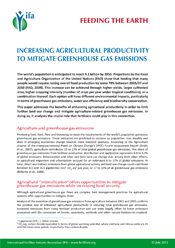 Increasing Agricultural Productivity to Mitigate Greenhouse Gas Emission