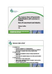 The Success Story of Agronomic Biofortification with Selenium in Finland – Role of Government and Industry