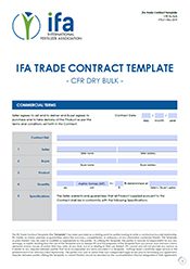 IFA Trade Contract Template – CFR Dry Bulk