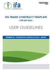 IFA Trade Contract Template – CFR Dry Bulk User Guidelines