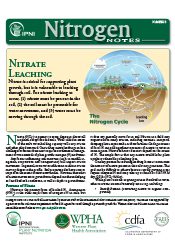 IPNI Nitrogen Notes – Number 3