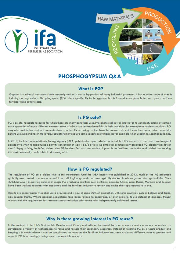 Phosphogypsum Q&A