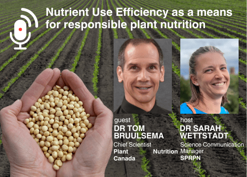 Nutrient Use Efficiency as a means for responsible plant nutrition